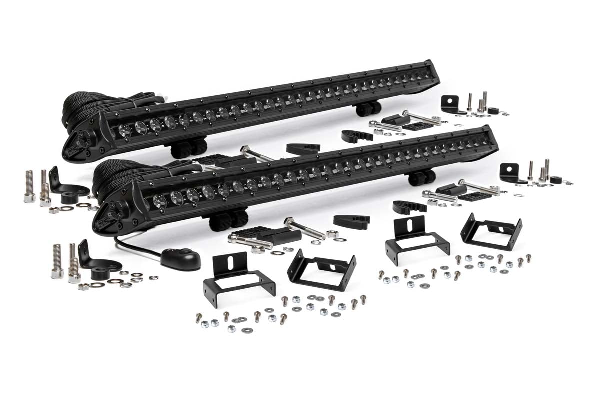Ford F-250 Super Duty LED Light Kit - Grill Mount - Rough Country - 30